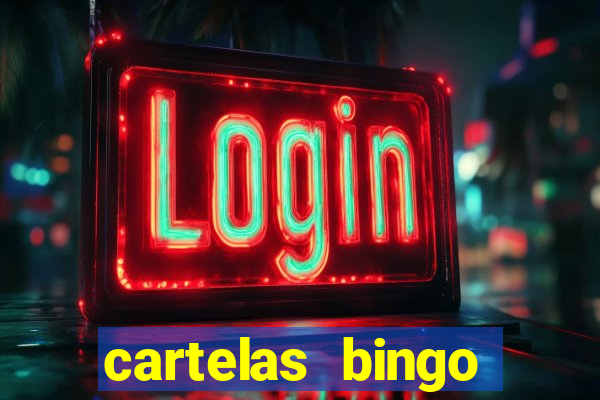 cartelas bingo bingo de palavras para imprimir